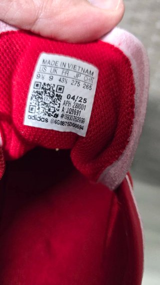 Zapatillas Adidas Rojas Talla 43