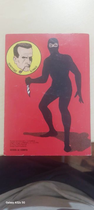 Diabolik n 1 Ristampa originale del 1994