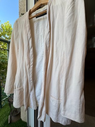 Americana Lino Zara M Ligera Verano