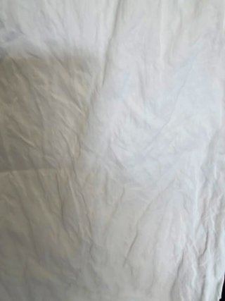 Abito Zara effetto stropicciato bianco