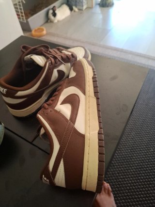 Nike Dunk Low Marrón y Blanco Talla 42