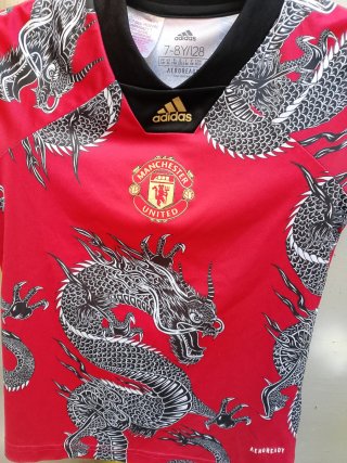 Maglia Manchester United Adidas calcio tg 7/8 anni