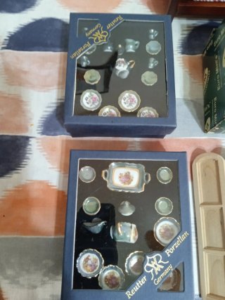 2 Cajas Vajillas Reutter Porzellan Germany