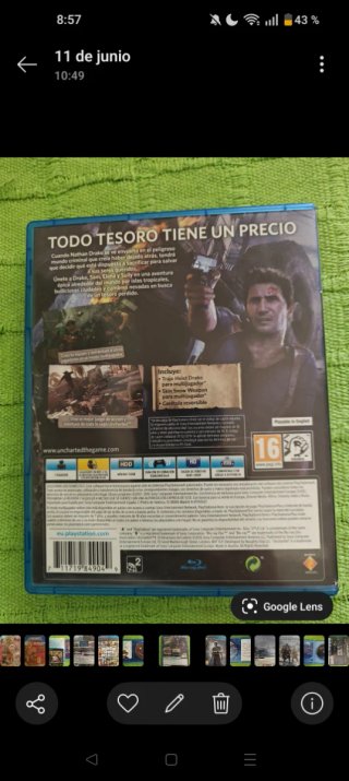 Uncharted 4: El Desenlace del Ladrón PS4