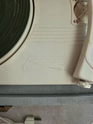 Giradischi portatile vintage fonovaligia