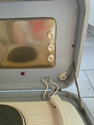 Giradischi portatile vintage fonovaligia