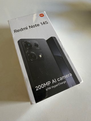 Xiaomi Redmi Note 14S 256GB Precintado CAMBIO IPAD