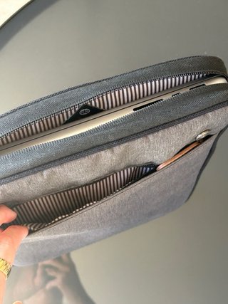 Funda para portátil/tablet gris