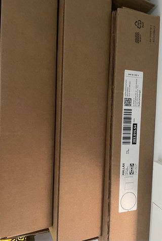 Tres estanterias Cubo IKEA Blanca
