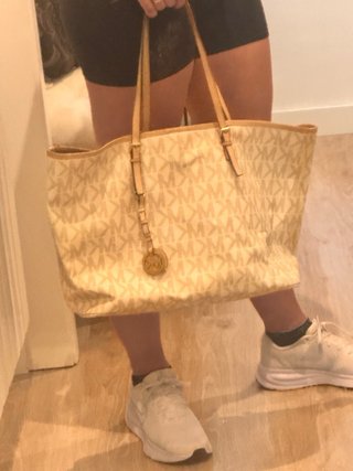 Bolso Tote Michael Kors Beige