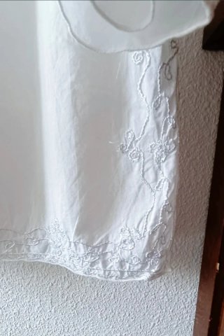 Vestido Ibicenco Bordado Talla XL Nuevo