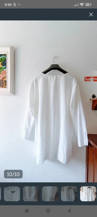 Vestido Ibicenco Bordado Talla XL Nuevo