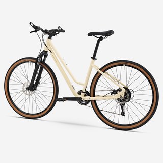 Bicicleta Trekking Cuadro Bajo con Suspensión Actv 500
