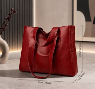 Bolso rojo + monedero rojo