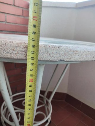 Mesa Terrazo Vintage Forja Palladiana