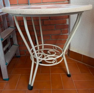 Mesa Terrazo Vintage Forja Palladiana