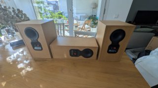 Trío Frontal B&W (Bowers & Wilkins) DM303 + Centra