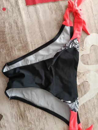 Bikini Talla S Estampado Coral