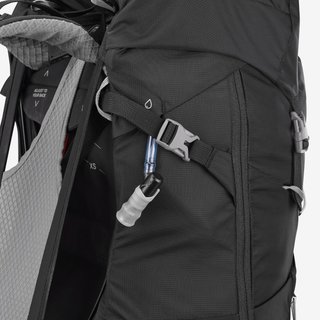 Mochila de senderismo montaña 38L - MH500 negro