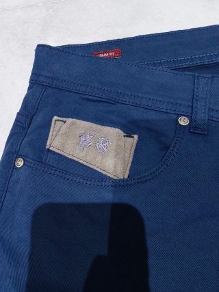 Pantalón La Martina Azul Talla 36/46 Nuevo