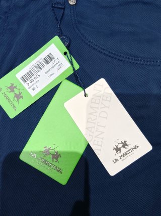 Pantalón La Martina Azul Talla 36/46 Nuevo