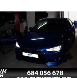 Faros delanteros para Mitsubishi Lancer LED