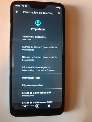 XIAOMI MI A2 LITE (TF, REACONDICIONADO) 4GB RAM