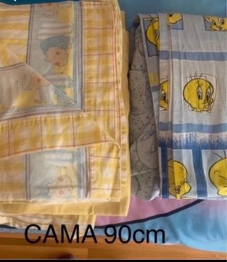 Ropa de cama infantil 90cm 2 juegos de cama, 3 p