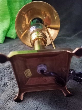Lámpara Orient Express Dorada Brillante