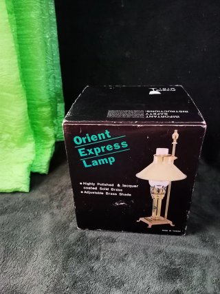 Lámpara Orient Express Dorada Brillante