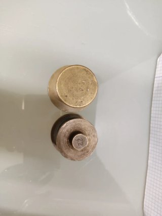 Troquel para forrar botones N° 22