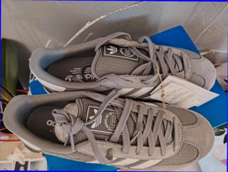 Zapatillas Adidas Gazelle Gris Talla 40