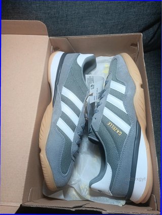 Zapatillas Adidas Gazelle Gris/Blanco Talla 39
