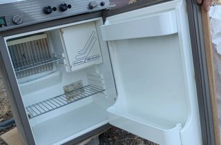 Fregadero, Cocina y nevera trivalente Camper/Carav