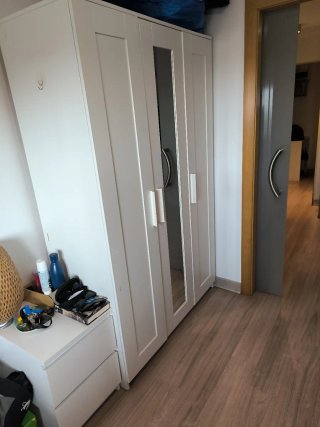 Armario IKEA Brimnes 3 puertas blanco