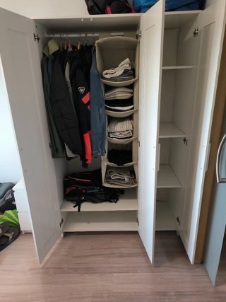 Armario IKEA Brimnes 3 puertas blanco