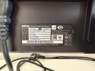 Pantalla BenQ GL2460 LED 56x34,5 cm