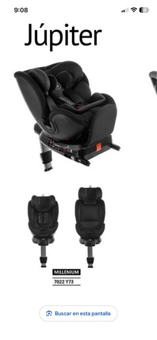 Silla Coche Be Cool Jupiter 7022