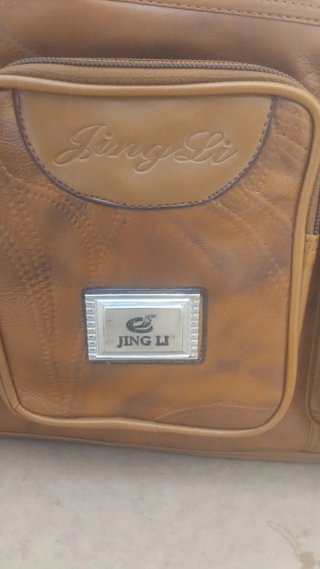 Bolsa de viaje cuero  marrón