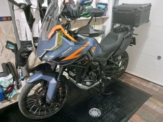 Zontes 703f Azul/Naranja Adventure