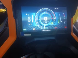 Zontes 703f Azul/Naranja Adventure
