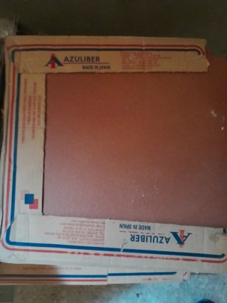 Baldosas para terraza Azuliber. 2 cajas. 10€ cada