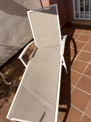 Mesa de jardín con 6 sillas