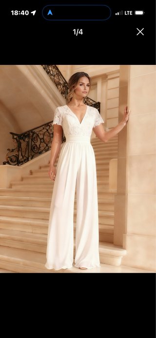 Mono Novia Talla L Blanco