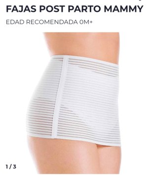 Faja Post Parto Chicco Mammy Talla S.