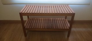 Banqueta de madera