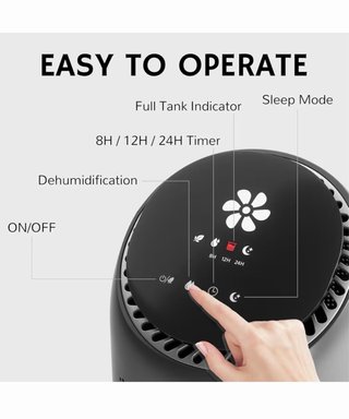 Airthereal AZH200 Deshumidificador y Purificador