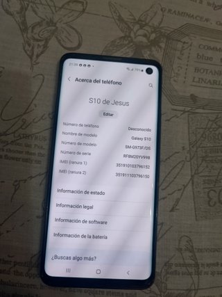 Samsung Galaxy S10 SM-G973F/DS