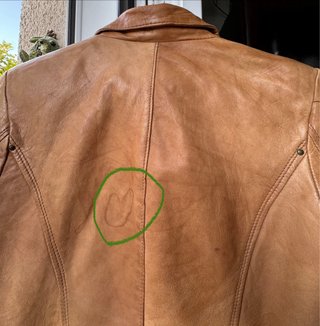 Chaqueta Cuero Camel Mujer M Bershka