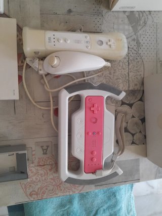 Consola Nintendo Wii Blanca + Juegos y Accesorios